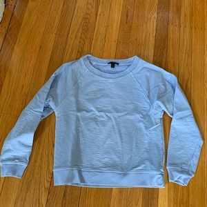 Jcrew garment dye sweatshirt light blue
